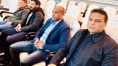 البدري يحضر مباراة الأهلي وطنطا