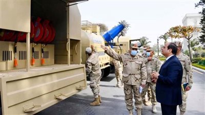 نشرة 24 ... الرئيس السيسي يتفقد نماذج أجهزة التعقيم التي طورتها وزارة الدولة للإنتاج الحربي‎