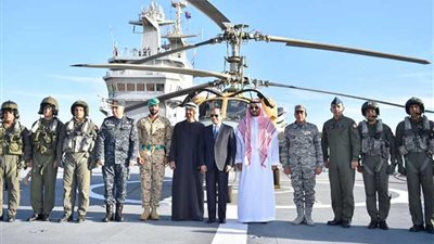 الرئيس السيسي يفتتح قاعدة برنيس العسكرية برفقة ضيوف مصر الكرام