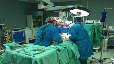 نجاح عملية جراحية فريدة فى 