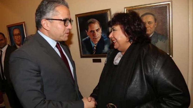 وزيرا الثقافة والسياحة