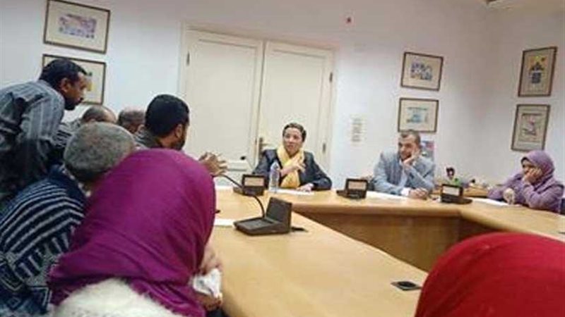 وزيرة البيئة في زيارة