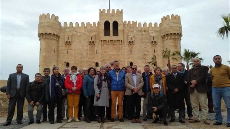 وفد كنسي فرنسي يتتبع