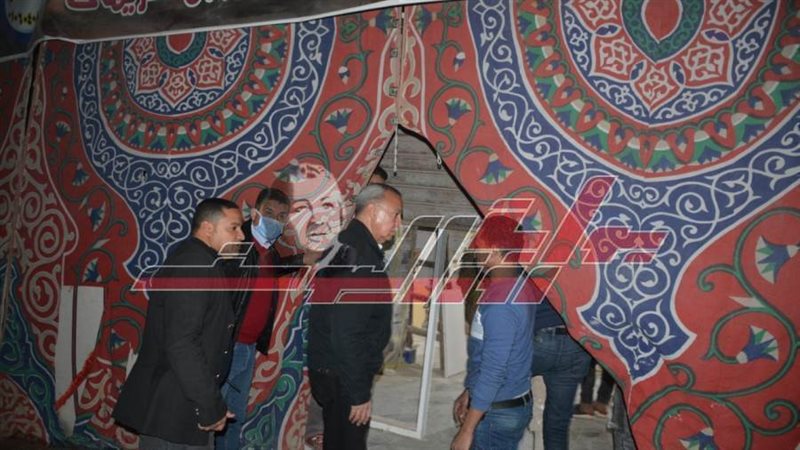 المحافظ خلال الحملة