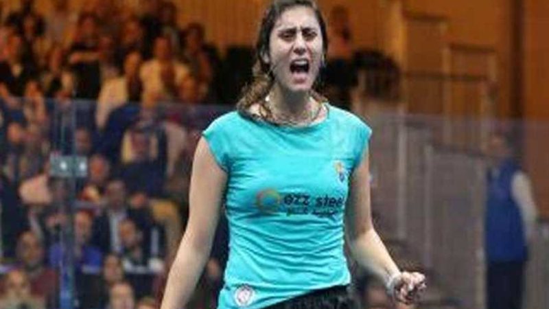 نور الشربيني تتأهل