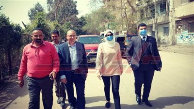 نائب محافظ القليوبية تتصدى للأسواق بالقناطر الخيرية