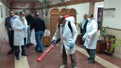 تعقيم المناطق الأثرية في الدلتا وشمال سيناء