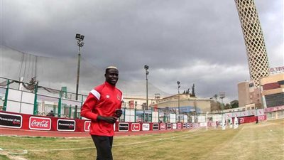 إليو بادجي يشارك في مران الأهلي للمرة الأولى