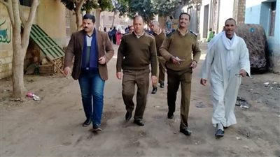  فض أسواق الأربعاء بقرى تله وبني أحمد وأطسا بالمنيا