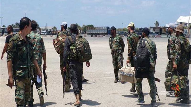 وصول 8 جثامين لمرتزقة