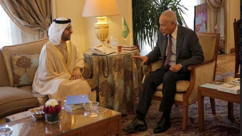 أبو الغيط يلتقي أمين