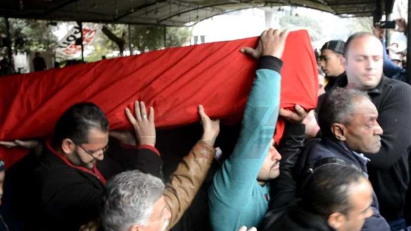 تشييع جثمان الفنانة