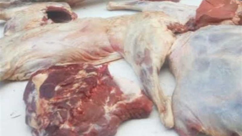 ضبط لحوم غير صالحة