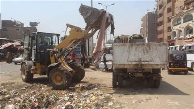 حملات ورفع المخلفات بشوارع الجيزة
