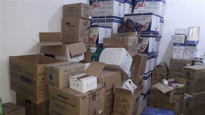 ضبط ٥٠٠ ألف عبوة طبية بمخزن غير مرخص شرق الإسكندرية
