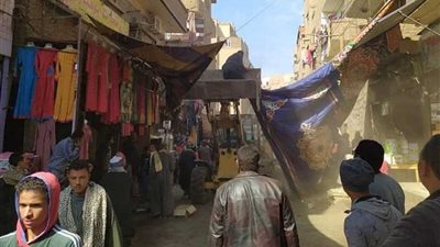 حملة مكبرة بمركز منفلوط لإعادة الانضباط للشارع