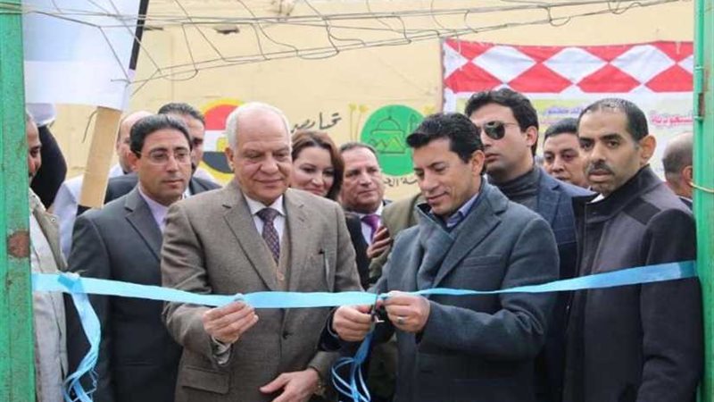 وزير الرياضة ومحافظ