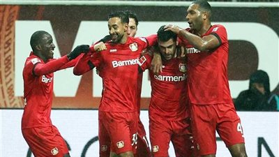 باير ليفركوزن يفوز على بادربورن في الدوري الالماني