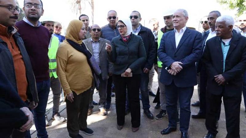 وزيرة الصحة تتفقد