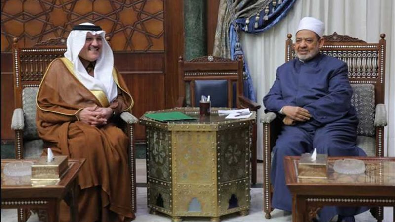 شيخ الأزهر يستقبل