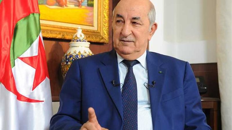 الرئيس الجزائري يلتقي