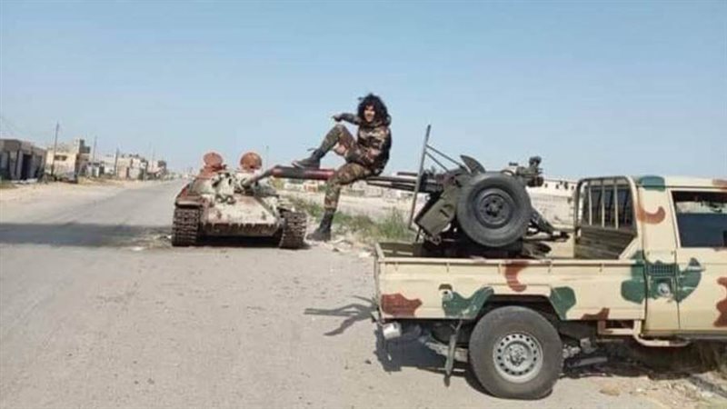 الجيش الليبي يغنم