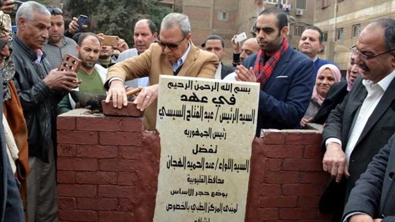 محافظ القليوبية يتفقد