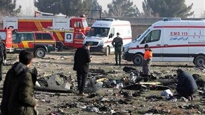 كييف وطهران تتفقان على نقل جميع حطام الطائرة المنكوبة إلى أوكرانيا