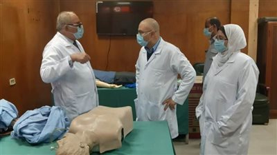 بدء تدريب أطباء بني سويف 