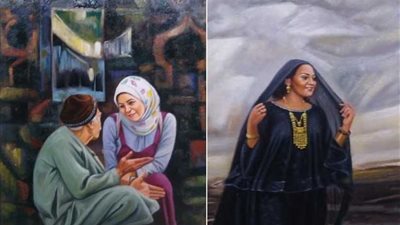 النيل أنشودة مكان في معرض بدار الأوبرا