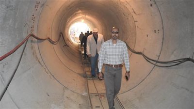  الانتهاء من تنفيذ عدَّاية نفقية لمرافق مدينة الشروق