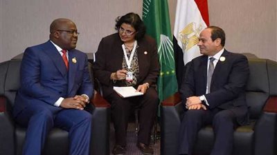 الرئيس السيسي يؤكد حرص مصر على الارتقاء بمستوى التنسيق مع الكونغو الديمقراطية