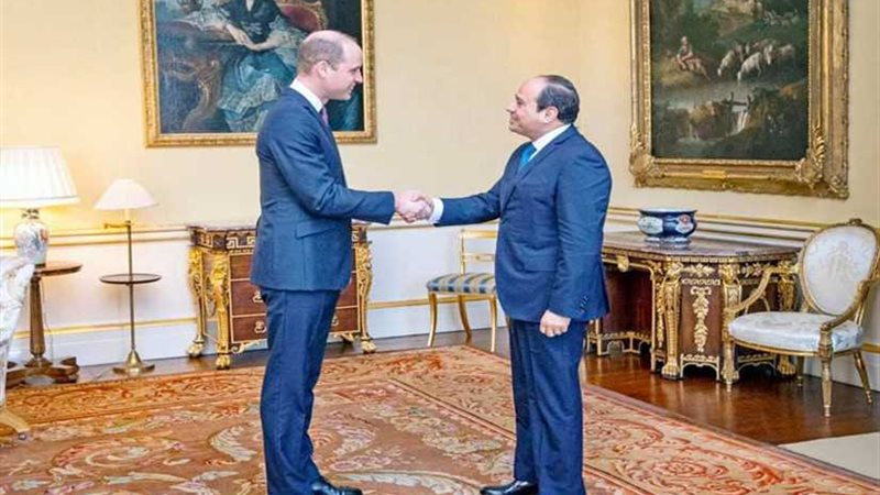 السيسي يصل إلى قصر