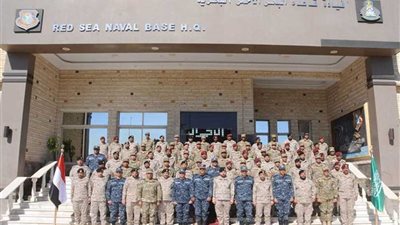 انطلاق التدريب البحرى المصري السعودي (مرجان-16)