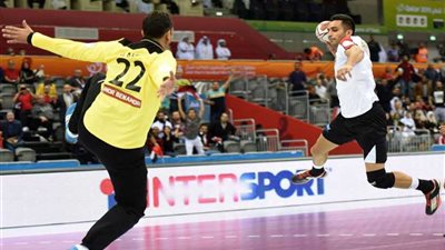 منتخب اليد يواجه أنجولا بالبطولة الإفريقية