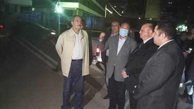 محافظ القاهرة يتفقد أحوالها ليلا لمتابعة إجراءات مواجهة 