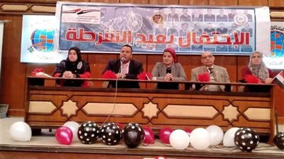 احتفالية شعبية بمناسبة عيد الشرطة بالنيل للإعلام في القليوبية