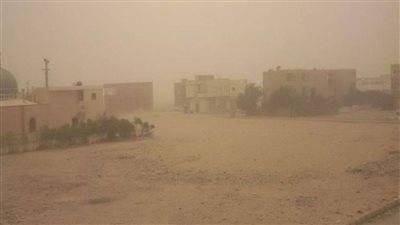 رياح مثيرة للأتربة والرمال تضرب شمال سيناء