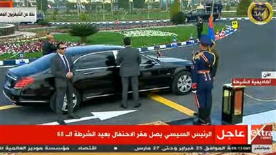 بث مباشر .. فعاليات احتفالية عيد الشرطة الـ 68 بحضور الرئيس السيسي