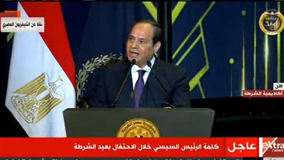 السيسي: جينات الصمود وسمات البطولة متأصلة ومتوطنة في مصر (فيديو)