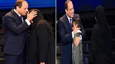 المتحدث الرئاسي ينشر صور مشاركة الرئيس السيسي في احتفالات الشرطة