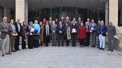 جامعة حلوان تكرم المتميزين في النشر الدولي