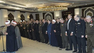 احتفالاً بعيد الشرطة.. وزير الداخلية والأوقاف والمفتي يؤدون صلاة الجمعة