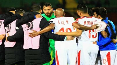 الزمالك يسيطر..ومازيمبي  يخرج متعادلاً في الشوط الأول