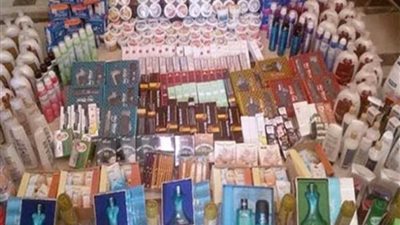 إحباط تهريب مستحضرات تجميل‎