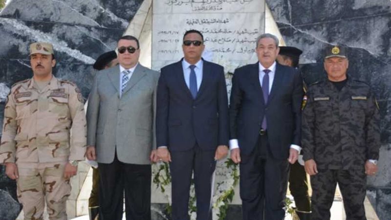 محافظ الدقهلية يضع