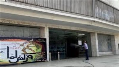  تطهير وتعقيم مبنى البريد الرئيسي بالعتبة وجراج العتبة ومنطقة المسارح