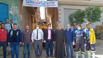حملة تطهير وتعقيم قرى كفر فرسيس وسندنهور ببنها