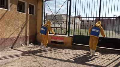 تعقيم 146 منشأة رياضية ببنى سويف