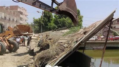 إزالة 44 حالة تعد على نهر النيل